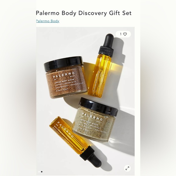 New 4pc Palermo Body Discovery Gift Set collection oil scrub - Picture 2 of 6